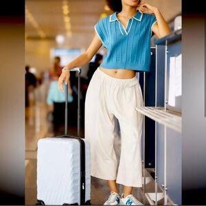 Daily Practice by Anthropologie Take Heart Capri Pants